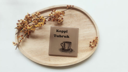 Tegeltje Koppi Tubruk