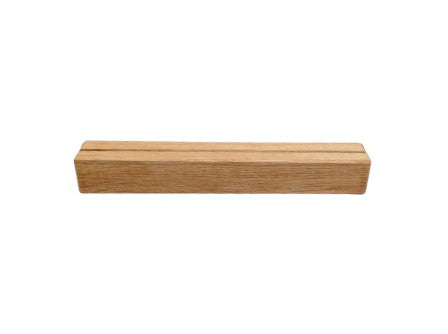 Houten kaarthouder lang