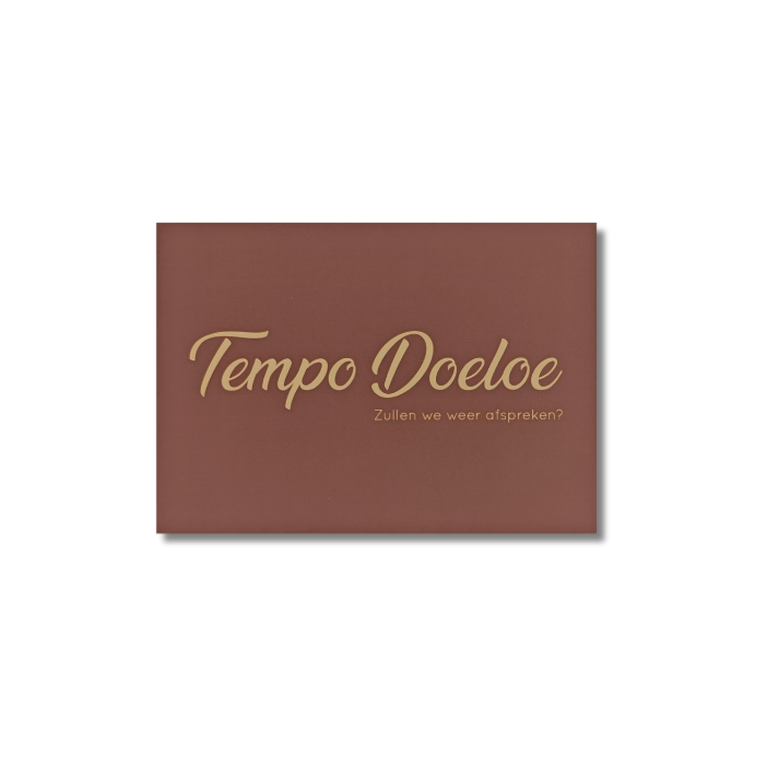 Tempo doeloe wenskaart