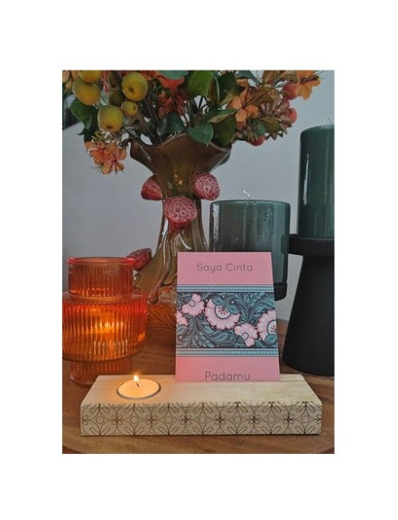 Wenskaart Saya cinta padamu