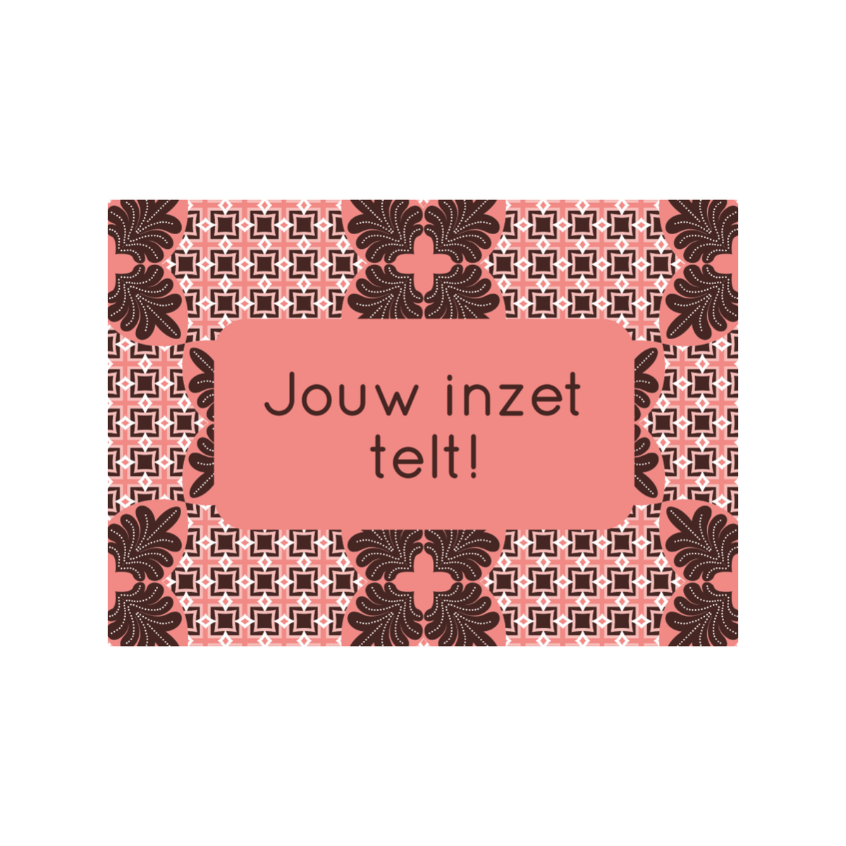 Deze is voor jou | Waarderingskaarten