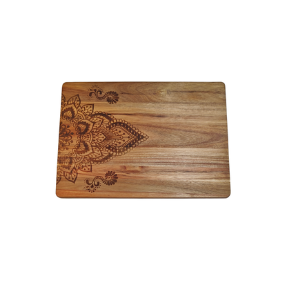 Decoratieplank Acaciahout recht