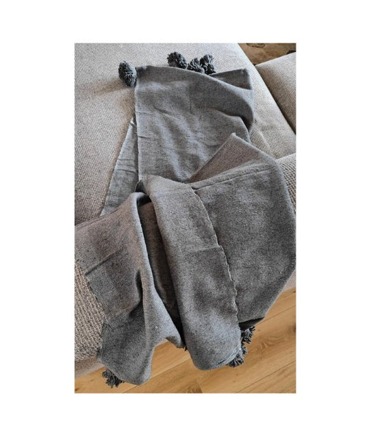 Deken Donkergrijs