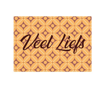 Wenskaart veel Liefs