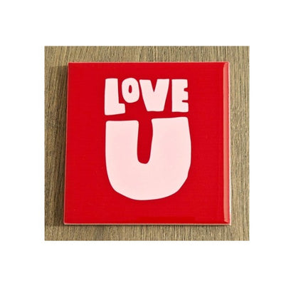 Tegeltje Love U