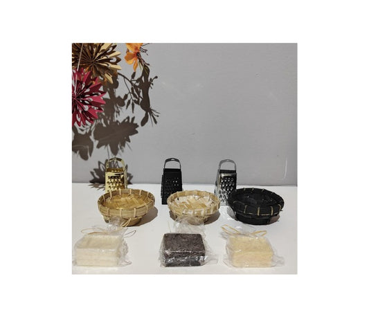 Cadeauzakje met amberblokje