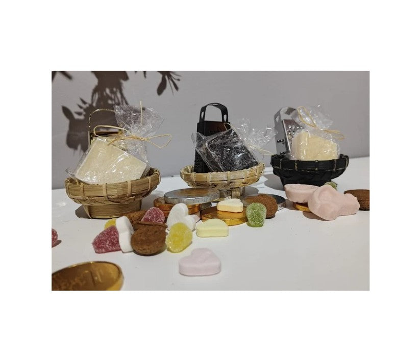 Cadeauzakje met amberblokje