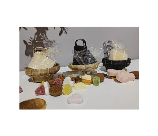 Cadeauzakje met amberblokje