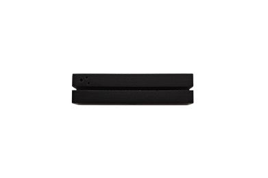Zwarte houten kaarthouder met hartje