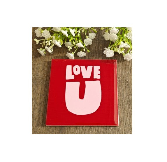 Tegeltje Love U